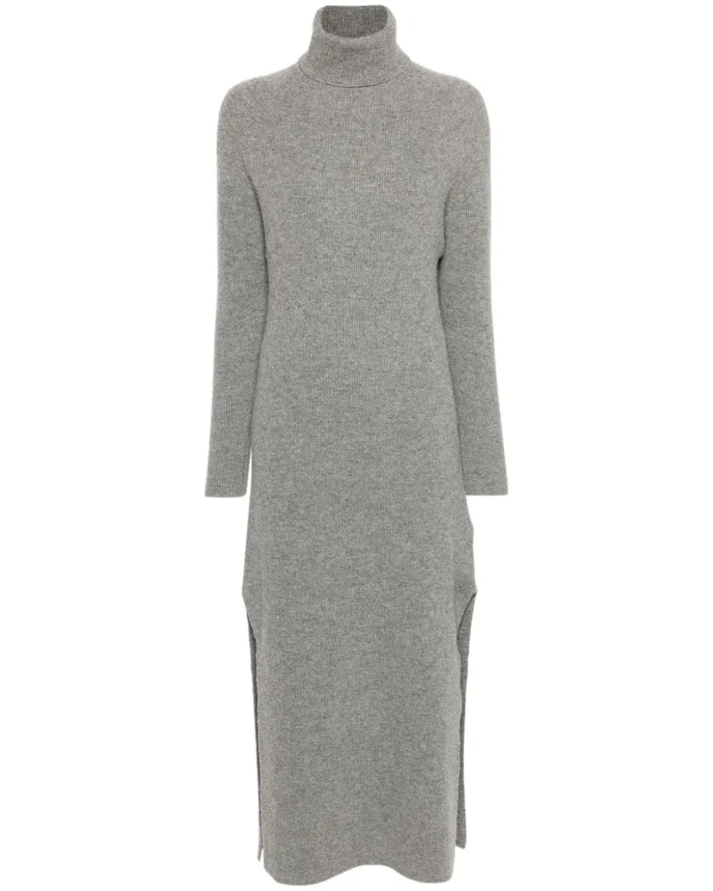 Golden Goose Geripptes Strickkleid - Grau Grau