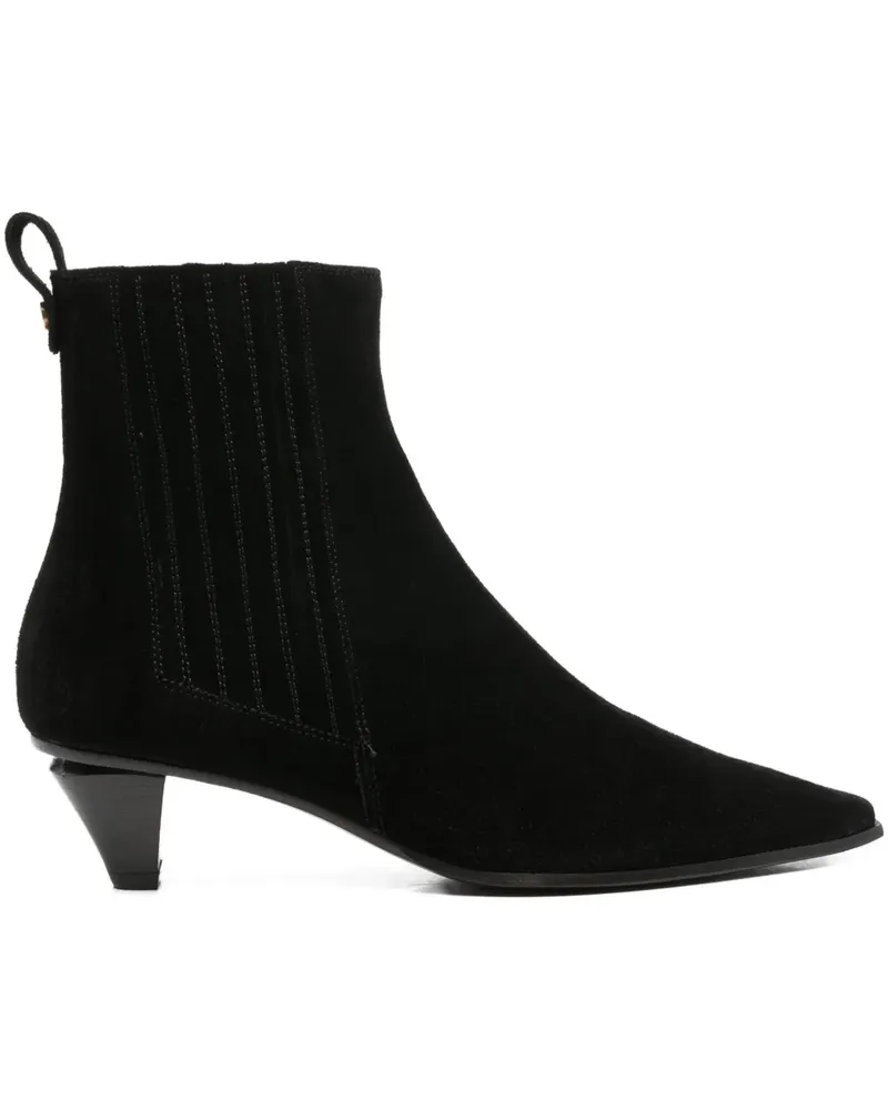 FESTA Milano pointed-toe ankle boots - Schwarz Schwarz
