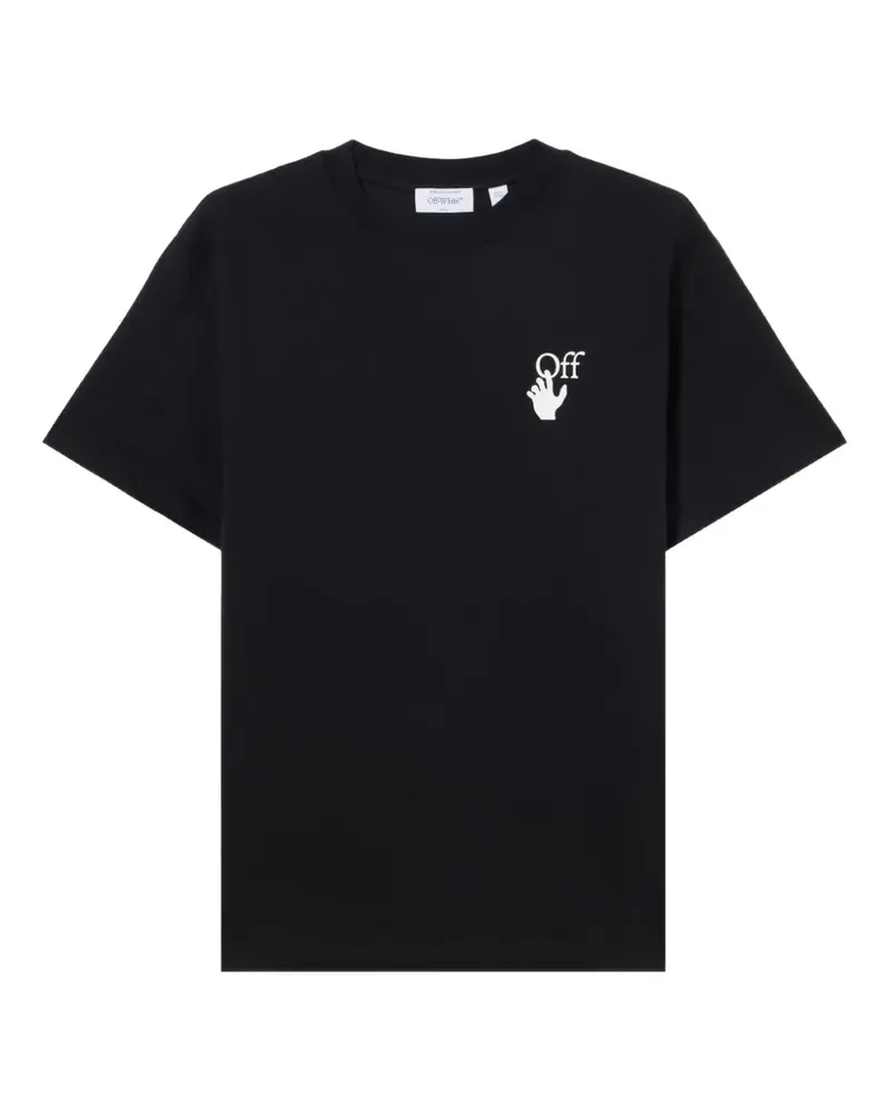 OFF-WHITE printed T-shirt - Schwarz Schwarz