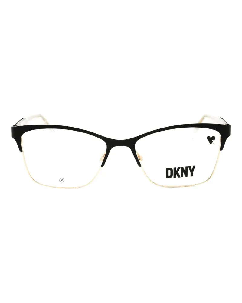 DKNY rectangle-frame glasses - Schwarz Schwarz