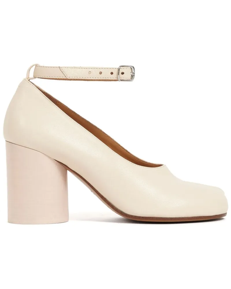 Maison Margiela Tabi Mary Janes 80mm - Weiß Weiß