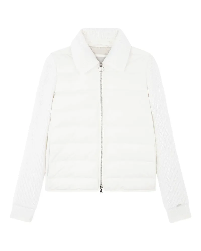 Paul & Shark Hybrid zip-up blouson - Weiß Weiß
