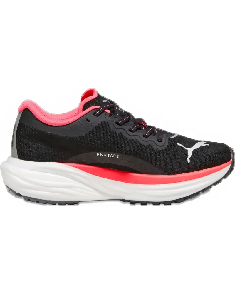 Puma Deviate Nitro 2 "Black/Fire Orchid" Sneakers - Schwarz Schwarz
