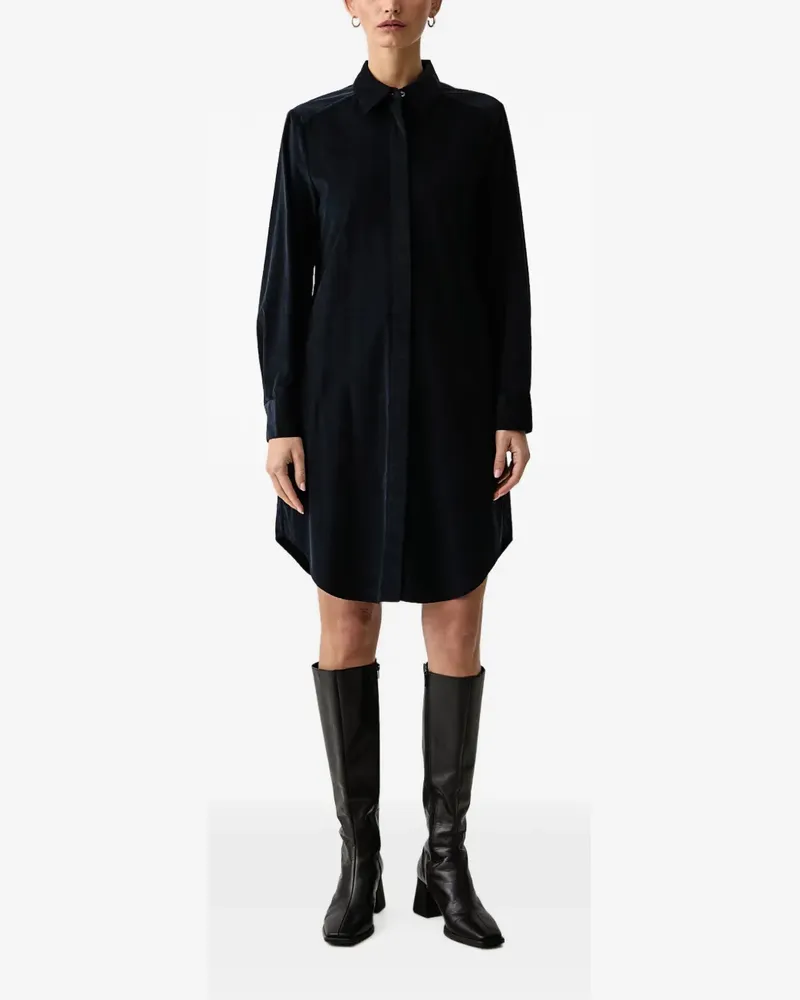 Marc O'Polo Hemdkleid aus Cord - Blau Blau
