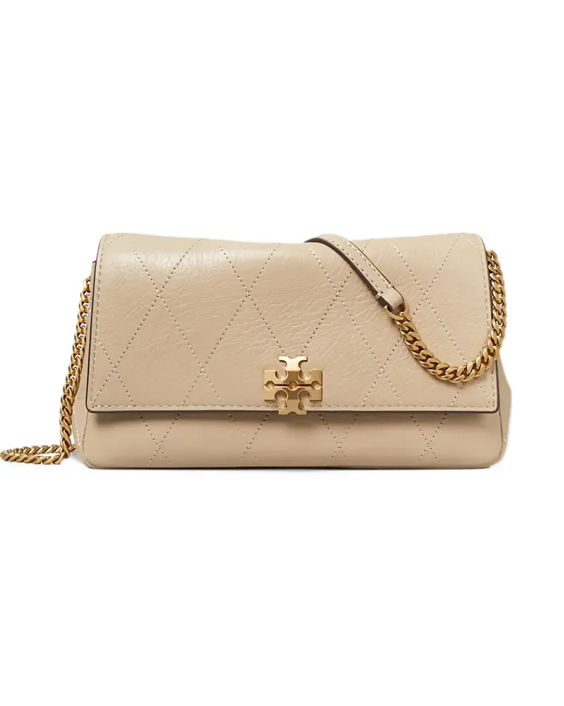 Tory Burch Gesteppte Charlie Umhängetasche - Nude Nude