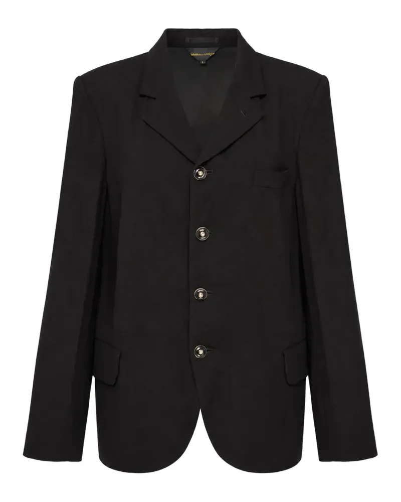 Comme des Garçons embellished-button blazer - Schwarz Schwarz