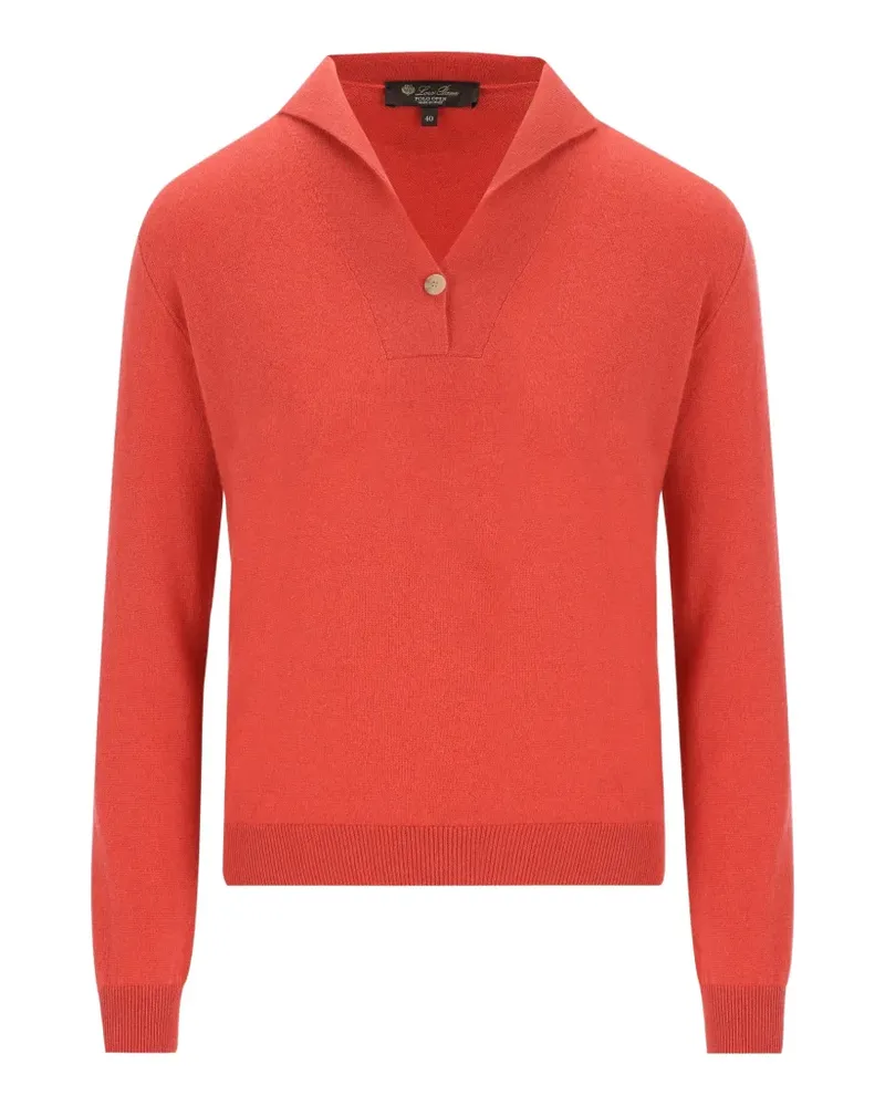 Loro Piana V-neck sweater - Orange Orange