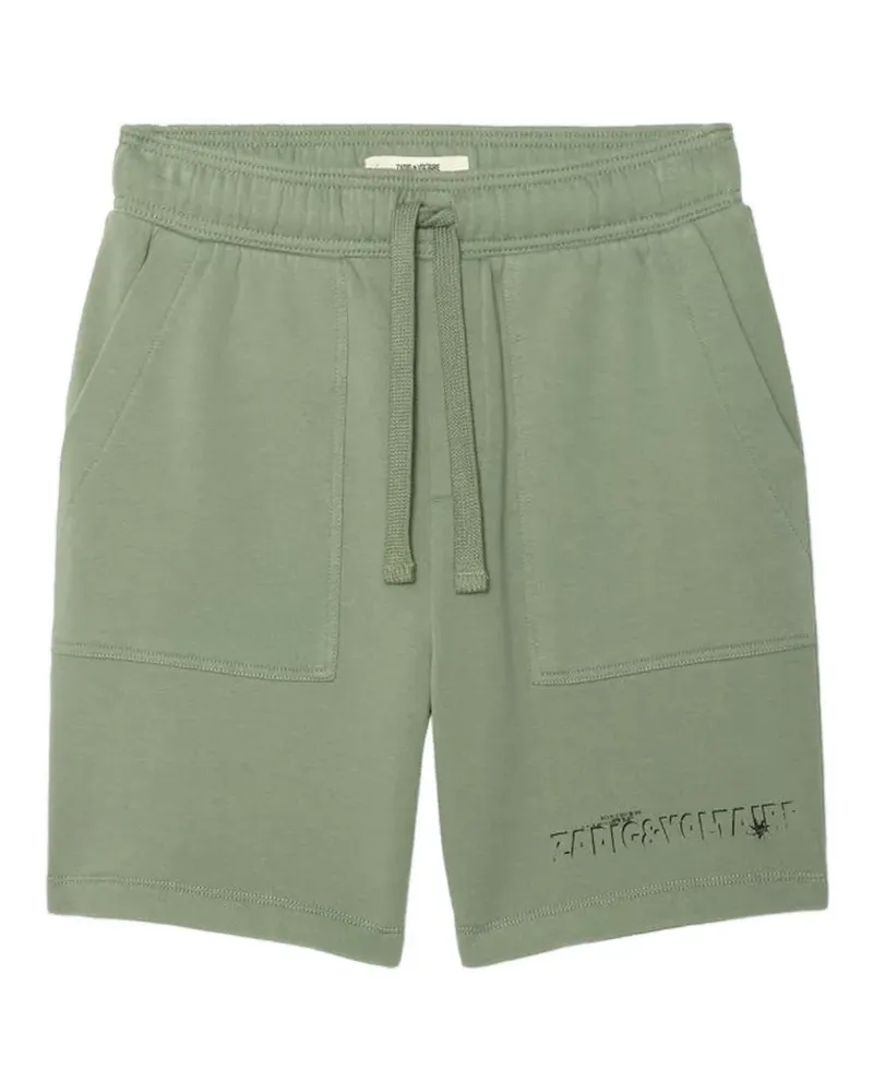 Zadig & Voltaire Shorts mit Kordelzug - Grün Grün