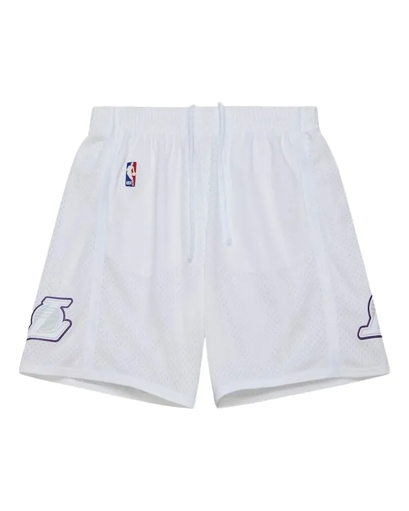 Mitchell & Ness x LA Lakers graphic shorts - Weiß Weiß