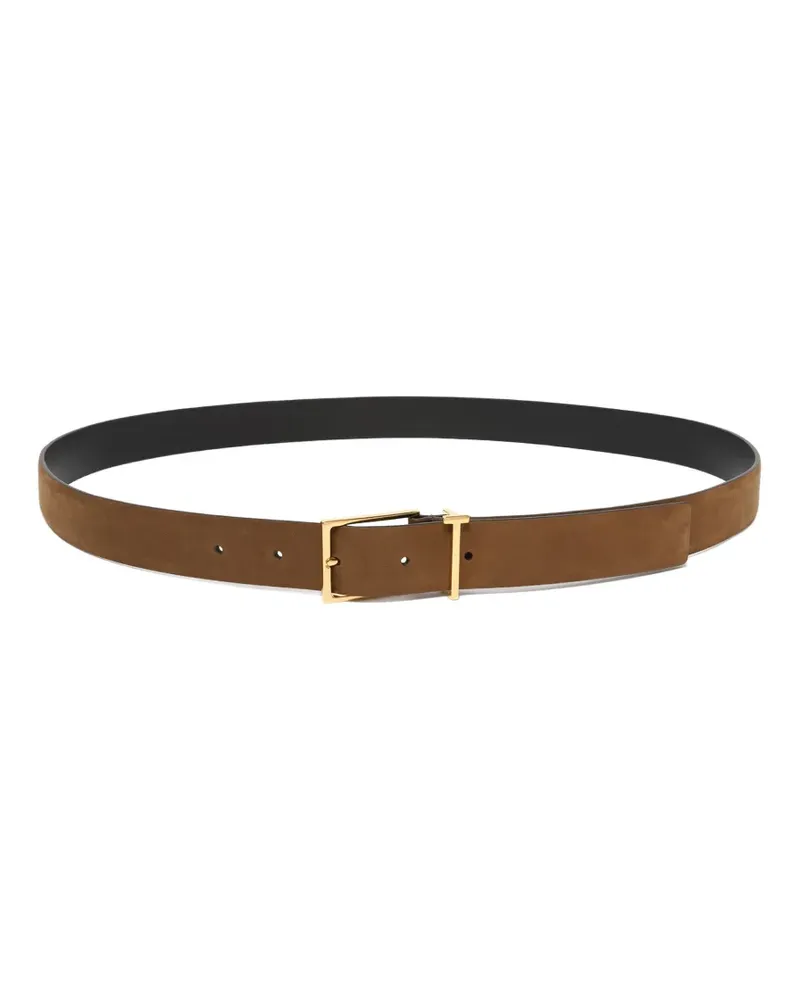 Tom Ford T-loop buckle belt - Braun Braun