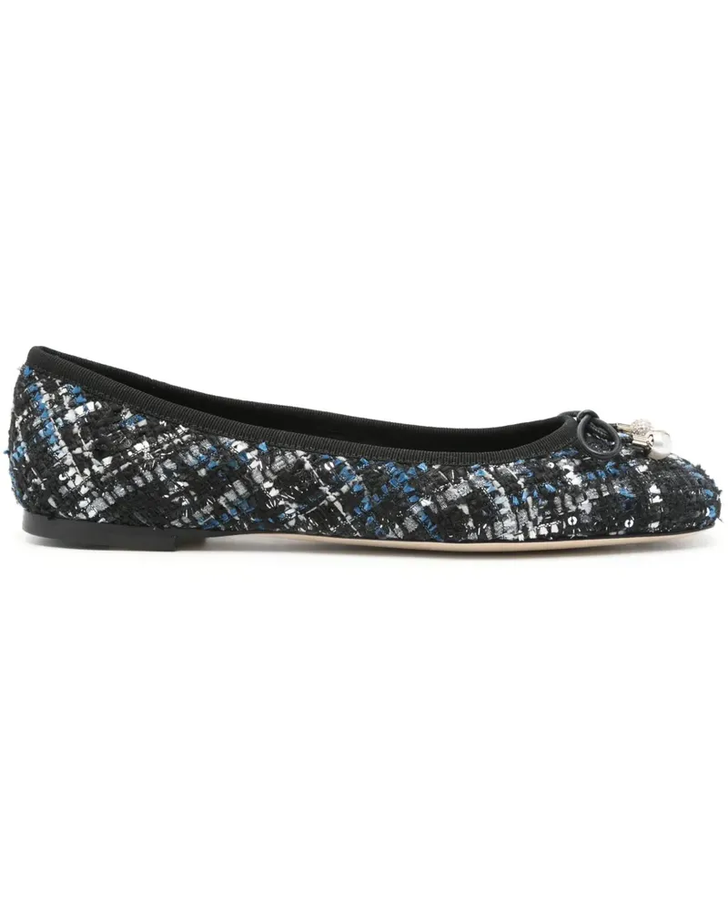 Jimmy Choo Elme Ballerinas - Schwarz Schwarz