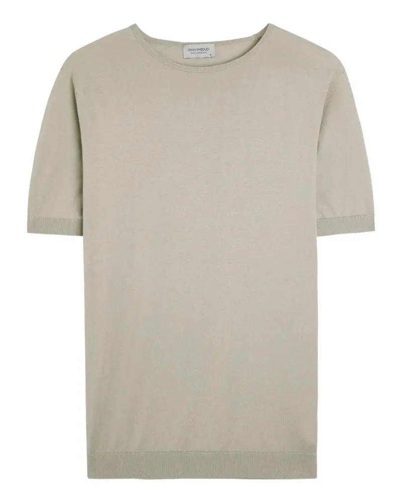 John Smedley Klassisches T-Shirt - Nude Nude