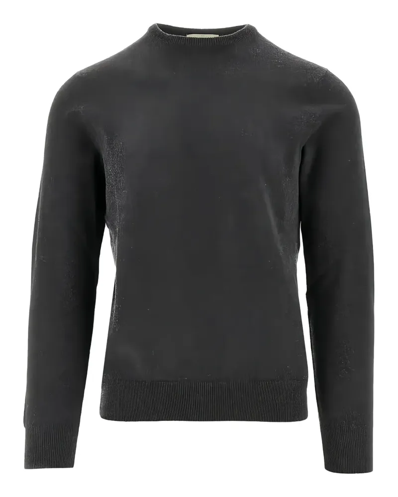 PIACENZA 1733 ribbed-trim sweater - Grau Grau