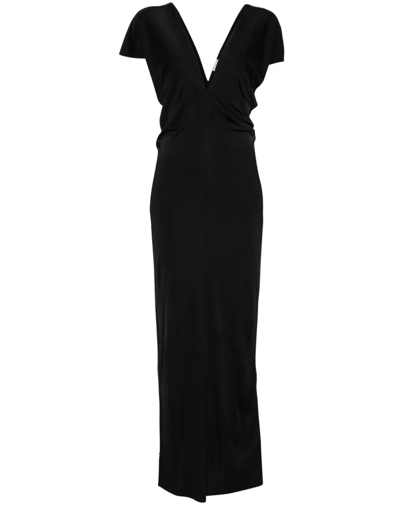 KHAITE Ima Maxikleid - Schwarz Schwarz