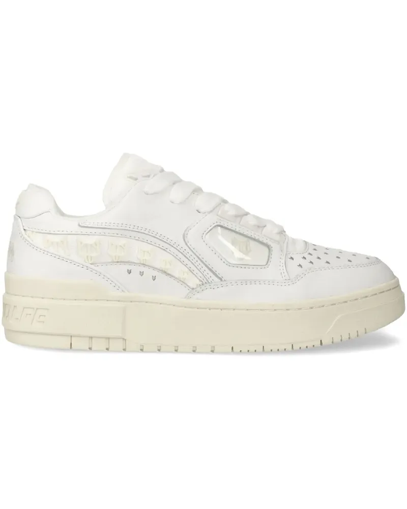Naked Wolfe Perforierte Sneakers - Weiß Weiß