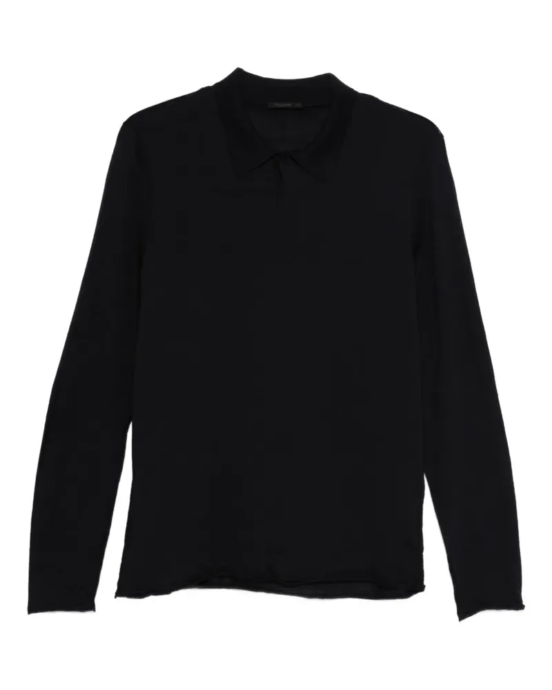 TRANSIT Maglia Poloshirt - Blau Blau