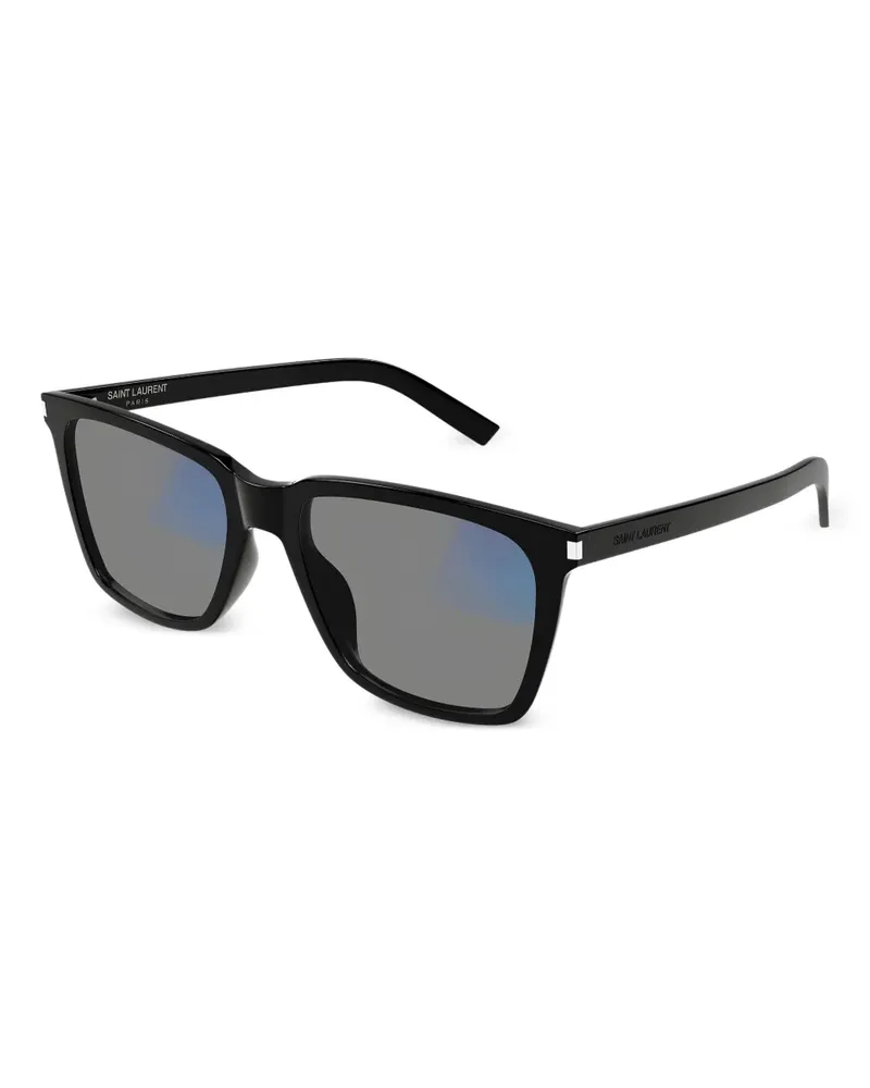 Saint Laurent Brille mit eckigem Gestell - Schwarz Schwarz