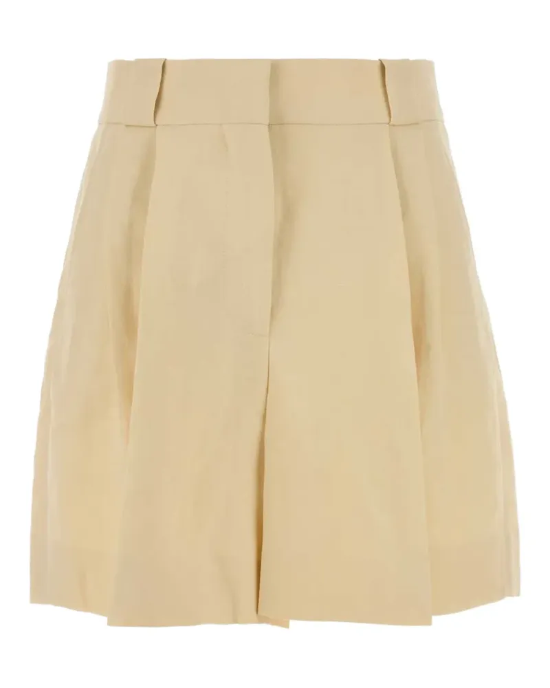 Blazé Milano Midi-Shorts mit Gürtelschlaufen - Nude Nude