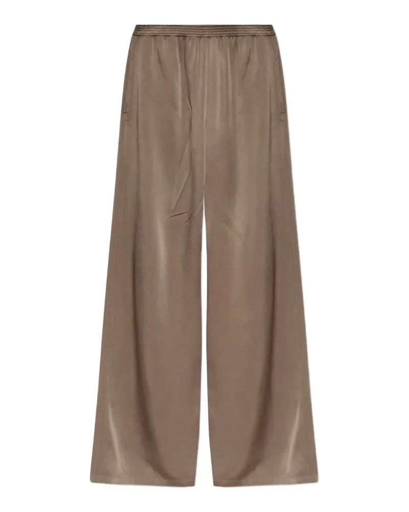 Fabiana Filippi Weite Hose aus Satin - Braun Braun