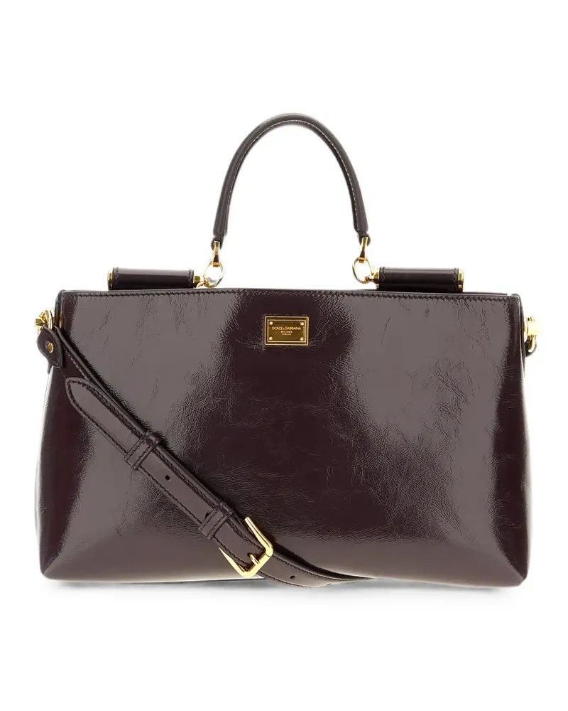 Dolce & Gabbana medium Vittoria tote bag - Braun Braun