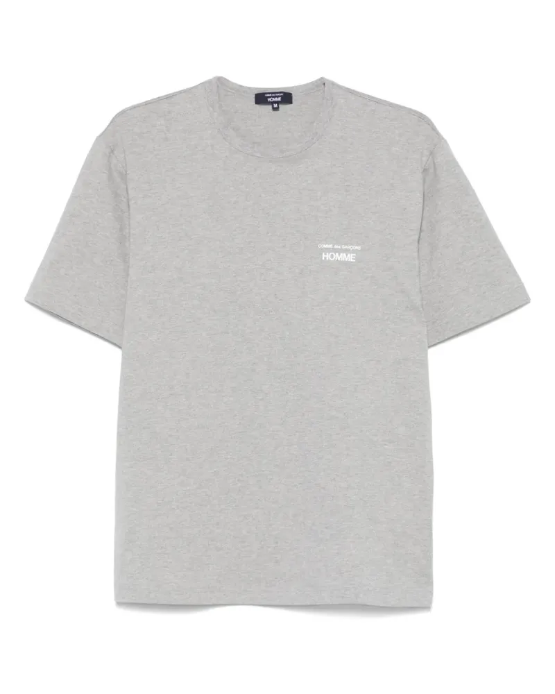 Comme des Garçons T-Shirt mit Logo-Print - Grau Grau