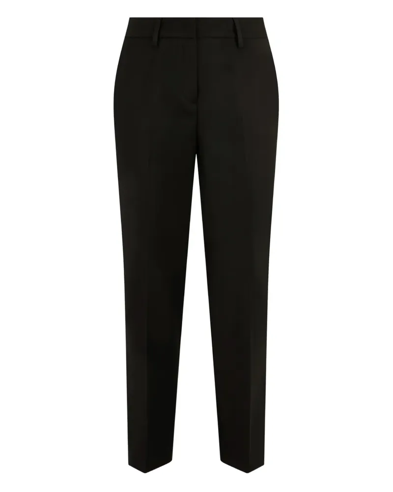 Boglioli Gerade Hose - Schwarz Schwarz