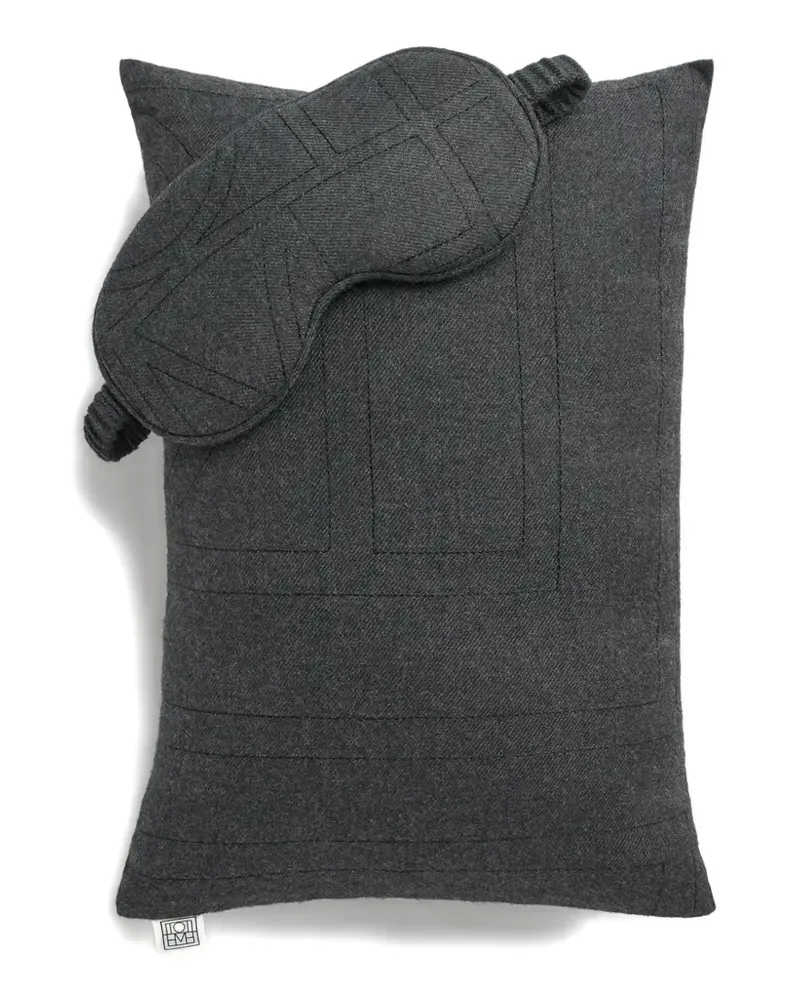 Totême monogram sleep set - Grau Grau