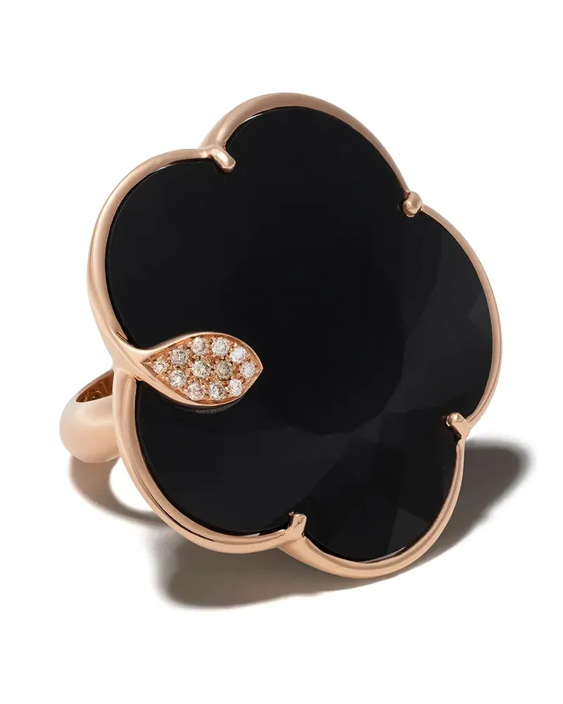 Pasquale Bruni 18kt 'Ton Jolì' Rotgold-Cocktailring mit Diamanten - Rosa Rosa