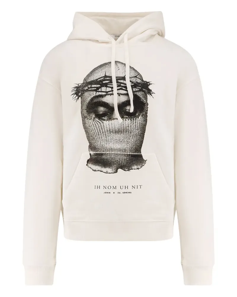 IH NOM UH NIT graphic-print hoodie - Weiß Weiß