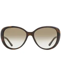 Jimmy Choo Sonnenbrille mit ovalem Gestell Braun