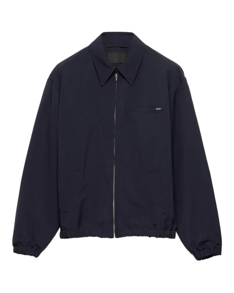 Prada technical fabric blouson jacket - Blau Blau