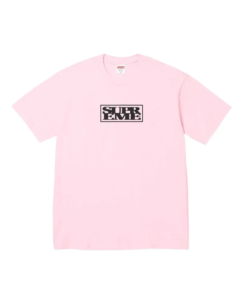 Supreme Being T-Shirt mit Logo-Print - Rosa Rosa
