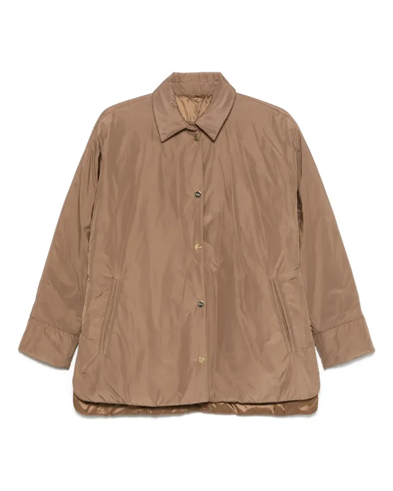 Max Mara Jacke mit tiefer Schulter - Braun Braun