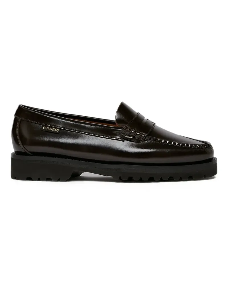 G.H. Bass & Co. Weejuns Lug penny loafers - Braun Braun