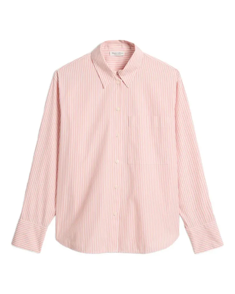 Marc O'Polo Gestreiftes Hemd - Rosa Rosa