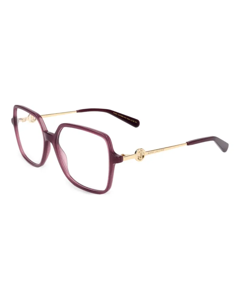 Marc Jacobs J Marc Sonnenbrille mit geometrischem Gestell - Violett Violett