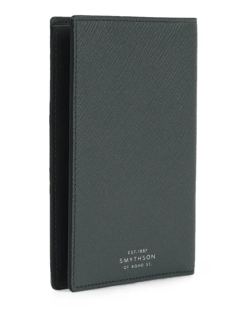 Smythson Panama Pass-Etui - Grün Grün