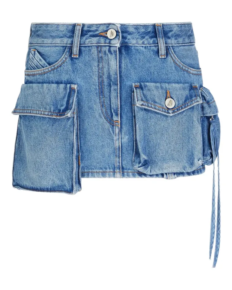 ATTICO Fay skirt - Blau Blau