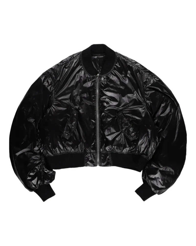 Rick Owens Secchia Flight jacket - Schwarz Schwarz