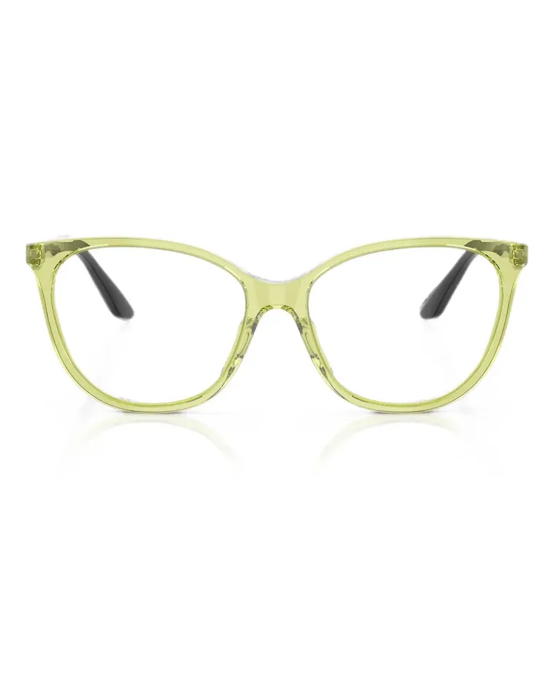 Emporio Armani Brille mit Cat-Eye-Gestell - Grün Grün