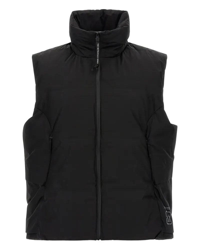 C.P. Company Gesteppte Pertex Weste - Schwarz Schwarz