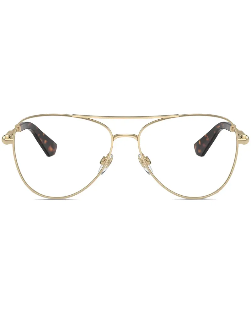 Burberry Klassische Pilotenbrille - Gold Gold