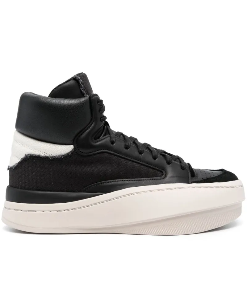 Y-3 Centennial Sneakers mit Kontrasteinsatz - Schwarz Schwarz