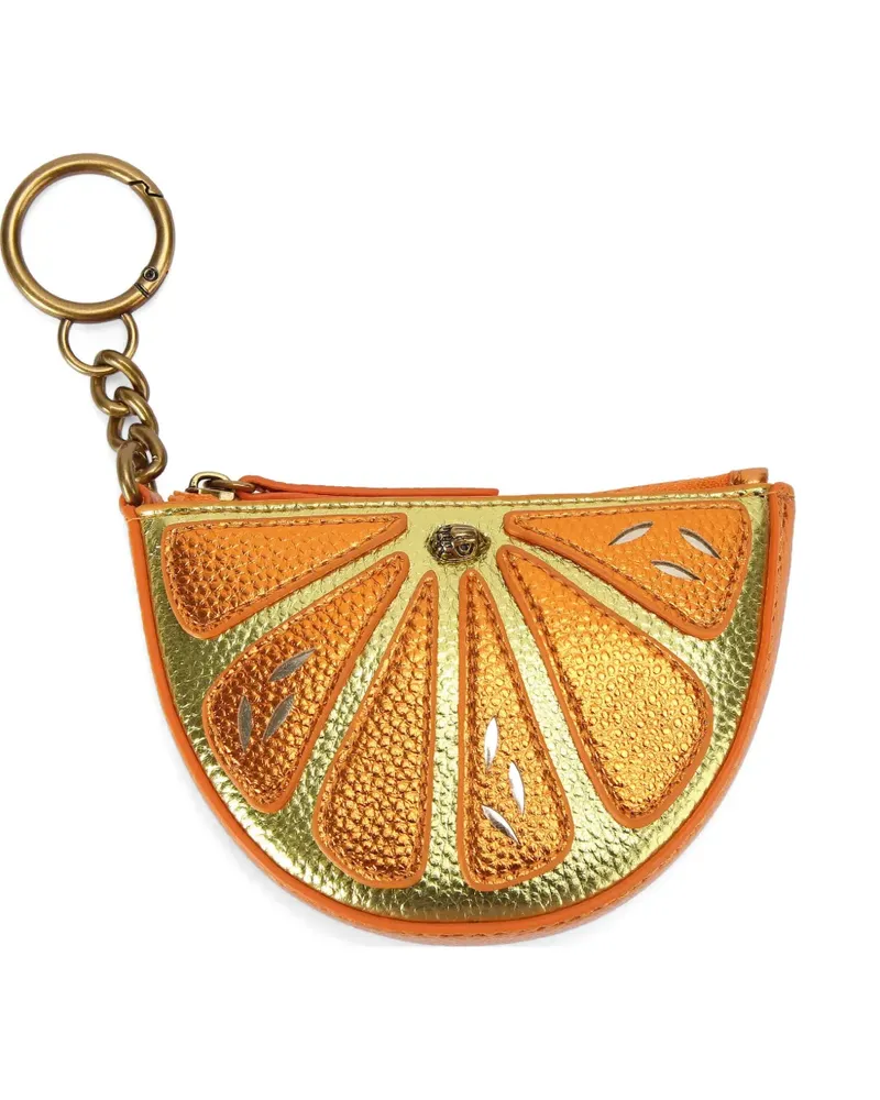 Kurt Geiger Taschen-Accessoire in Orangenscheiben-Form Orange