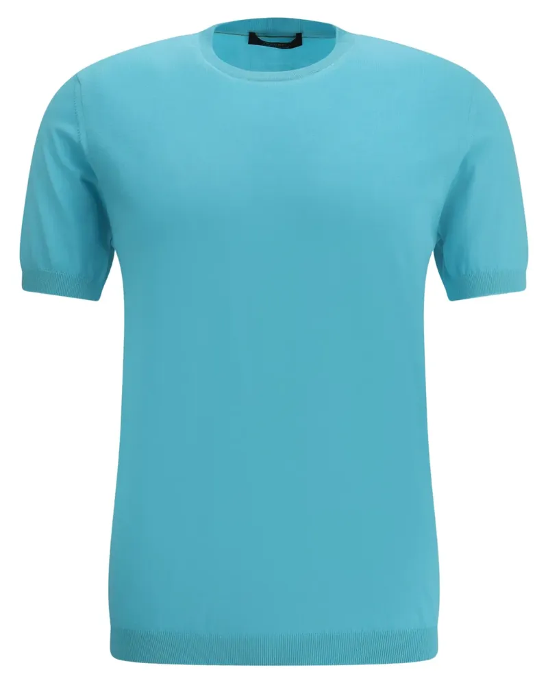 MOORER Jude T-Shirt - Blau Blau