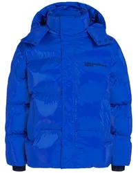 Karl Lagerfeld Steppjacke in Glanzoptik Blau