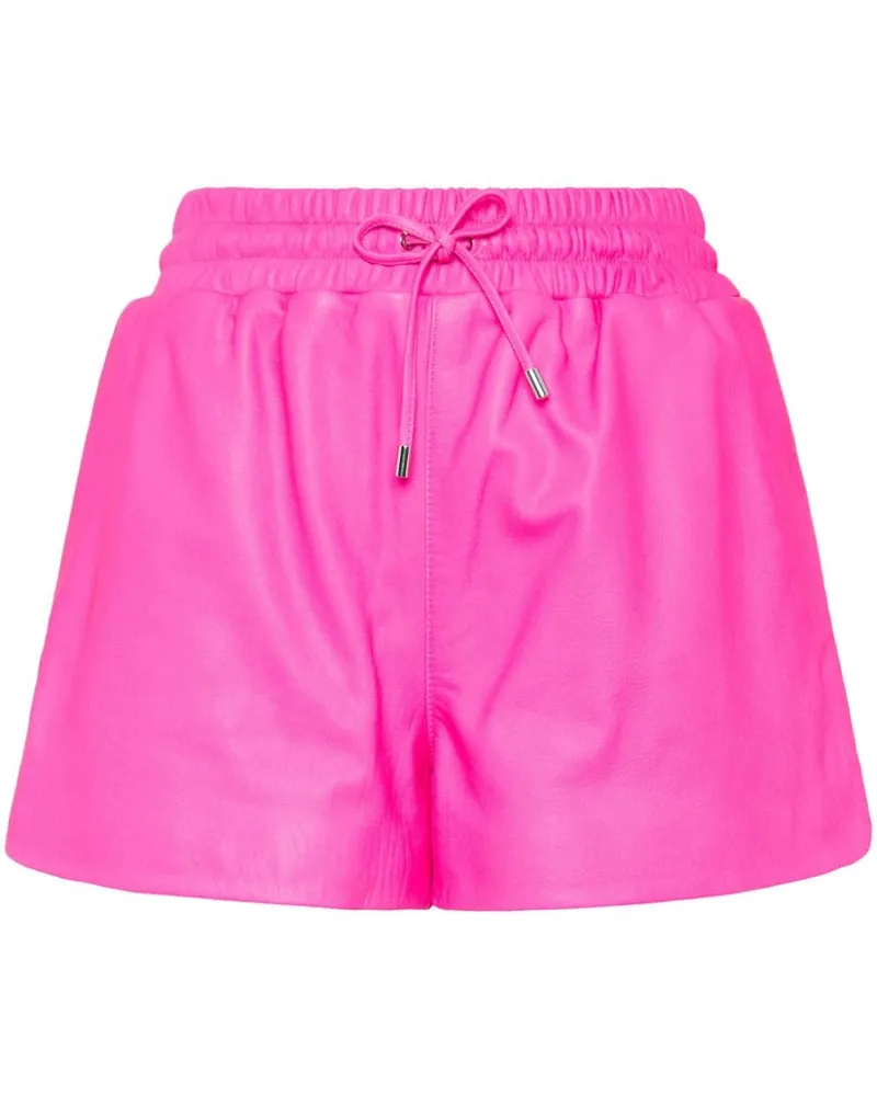 Philipp Plein Shorts mit Logo-Schild - Rosa Rosa