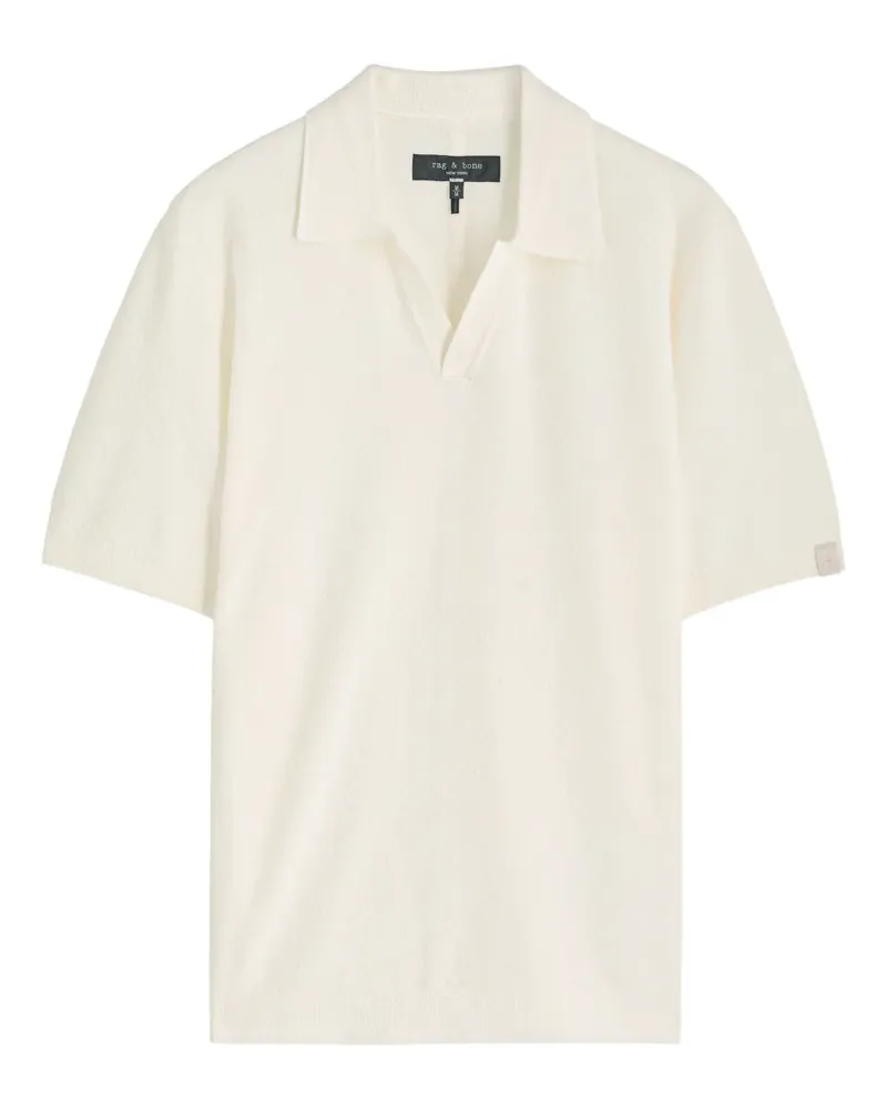 Rag & Bone Zuma V-neck short-sleeve T-shirt - Nude Nude