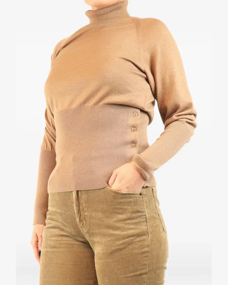 Simone Rocha button-detail sweater - Nude Nude