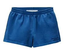 Minishorts mit Stretchbund - Blau